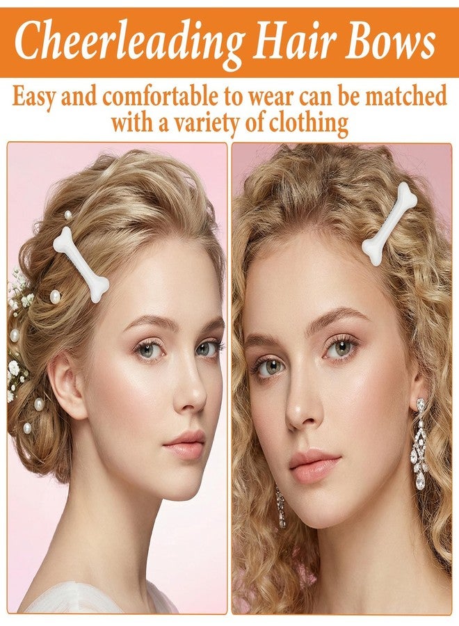 RupeeRise 8 Pcs Funny Bone Shaped Hair Clips, Cute Small Scene Accessory Set for Girls & Kids, Hairpins and Baby Hair Clips for Daily Wear, Halloween Party - Image 3
