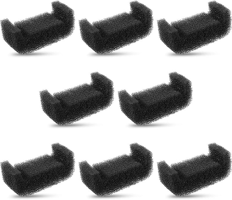 KASTWAVE Sponge Filter for Cat Water Fountain - Pet Fountain Replacement Foam Filter for Dog, Cat, Rabbit Drinking Dispenser Accessories (8 Pieces) - Image 1