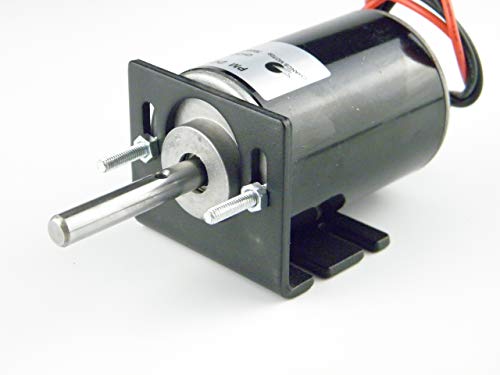CHANCS Mini Electric Permanent Magnet Motor Motors Mounting Bracket Black CH-3420 24V DC 7000RPM Minor Shaft Upgrade Motor - Image 2