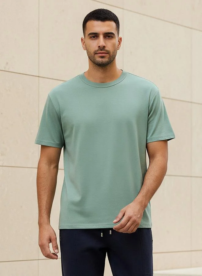 Splash FAV Men Relaxed Fit Crew Neck Short Sleeves T shirt