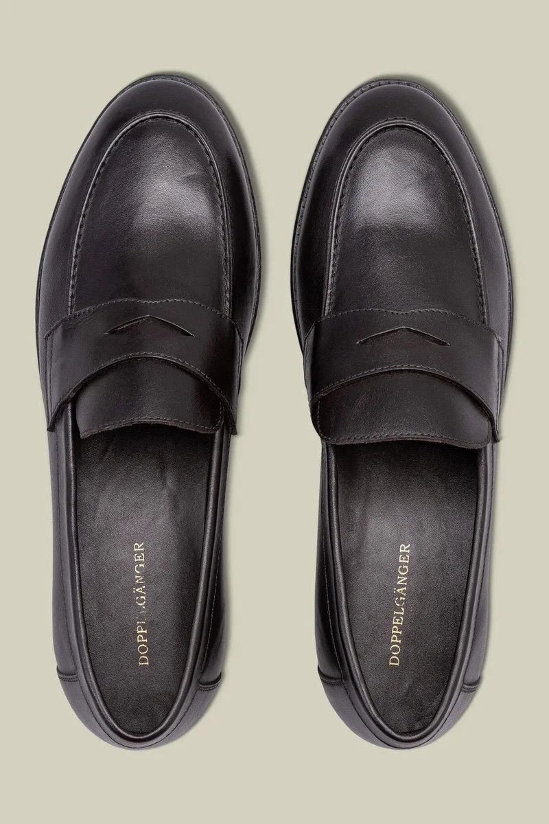Doppelganger Men's Derby shoe, 100% genuine leather - DK Brown
