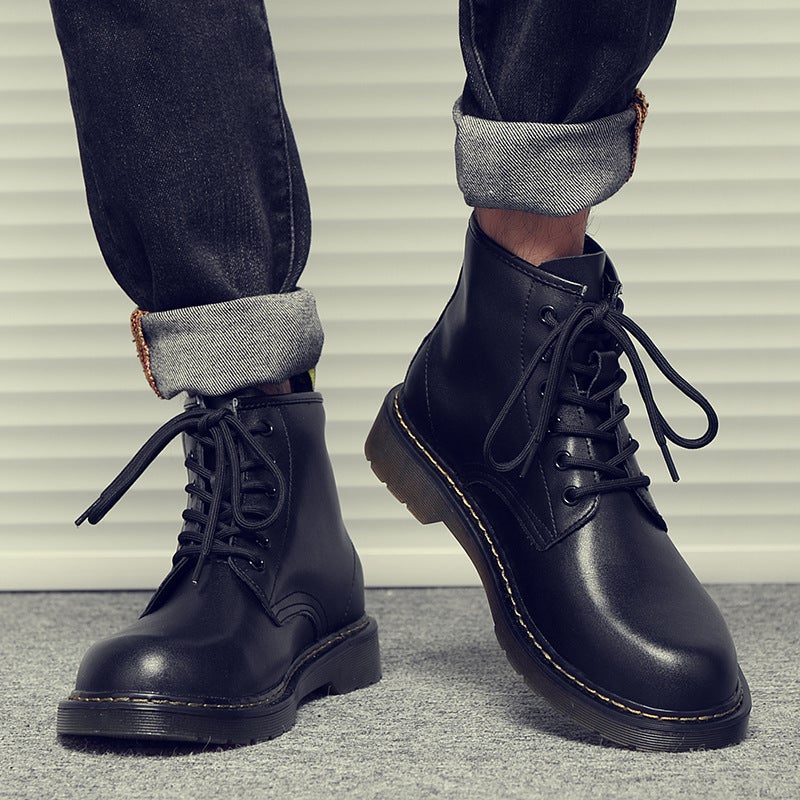 2024 Independent Station Men'S Short Boots High-Top Men'S Shoes - Image 1