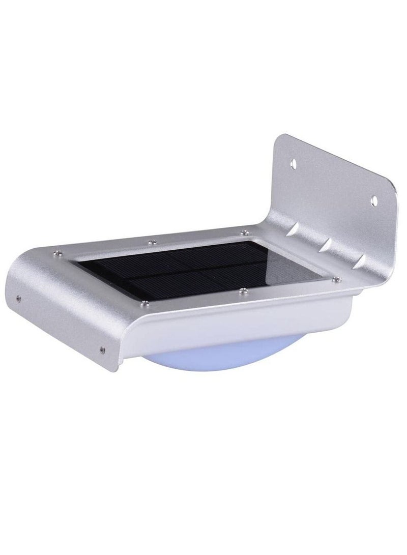 Solar Powered Lamp Outdoor 16 LED LEDs Lights Wall Light Ray Sound Sensor Light Outdoor Garden - Image 1
