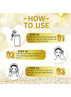 VOLAMENA WITH DEVICE Mystic Beauty Face Oil with 24k Gold and 10 Pure Essentials Oils 1.01 Fl Oz (30 ml)  - Image 5