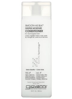 Giovanni 2 Chic Smooth As Silk Deeper Moisture Conditioner For Damaged Hair 8.5 fl oz 250 ml 