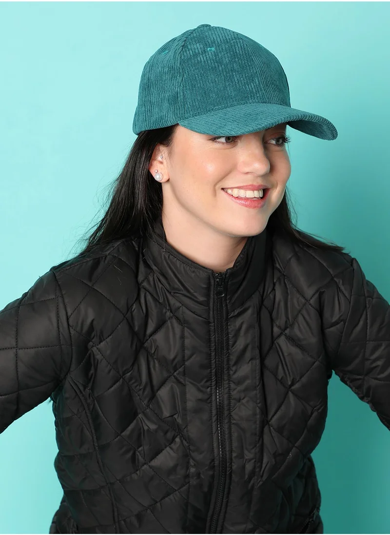 صوص هاوت Blue Stylish Corduroy Baseball Cap