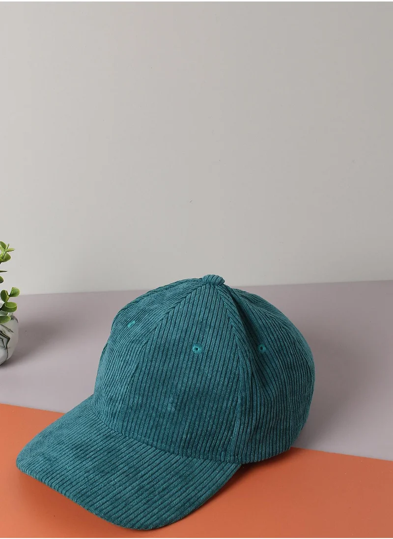 صوص هاوت Blue Stylish Corduroy Baseball Cap