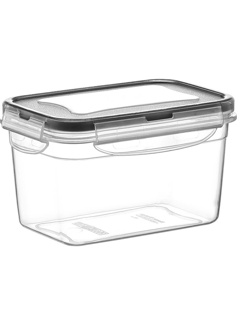Viyalente - Deep Storage Container Easy Lid 12.5 x 7.5 x 8.5 cm 0.7 lt 3-pack - Image 1
