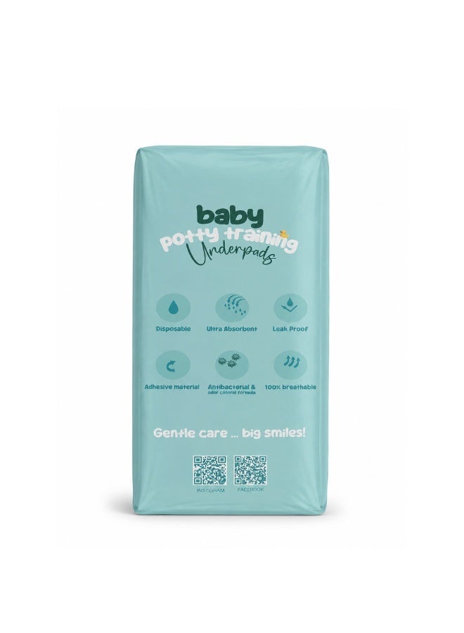 Angels Baby Potty Training Underpads, 20 Pieces, 60x110 cm - Image 2