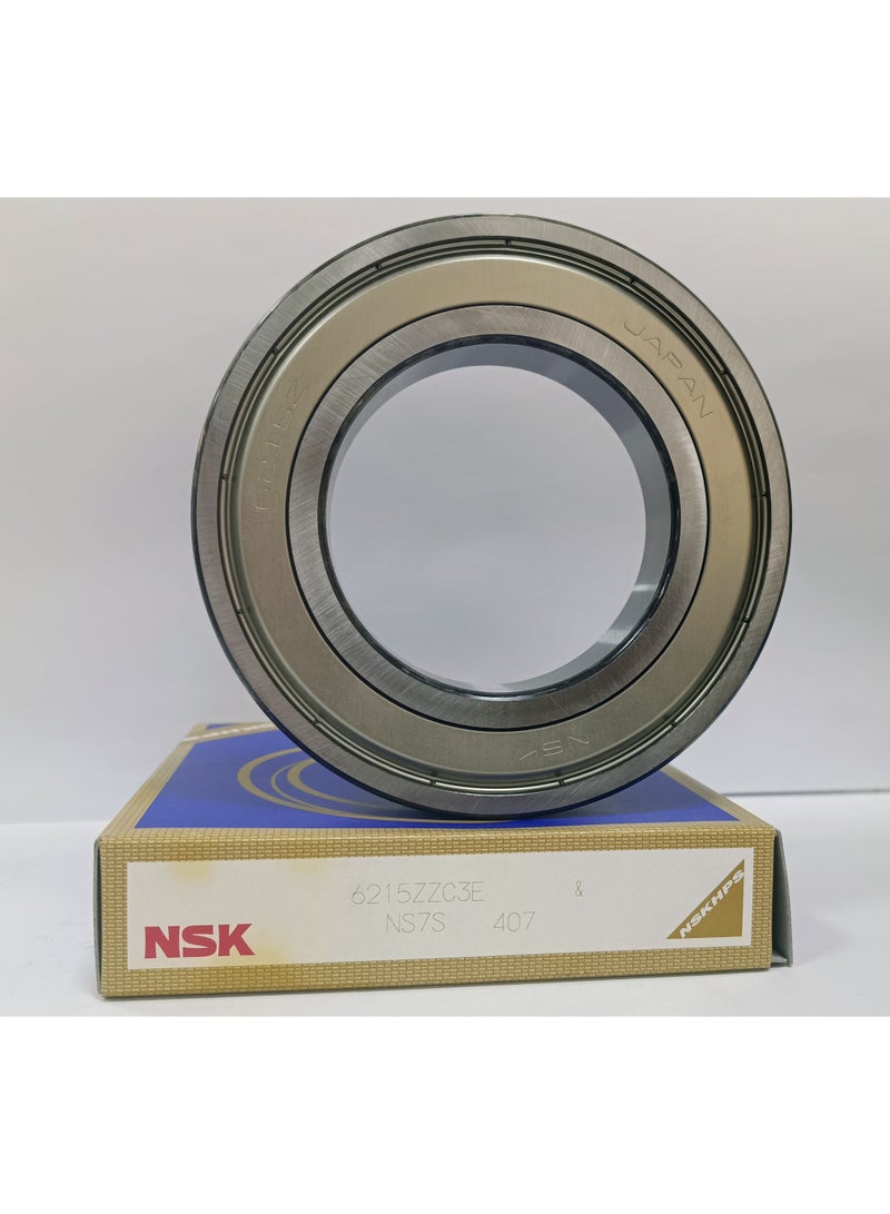 NSK رمان بلي أصلي  NSK 6215ZZC3E - محكم الغلق بمعدن من الجهتين - مقاس 75x130x25 ملم - أصلي صنع في اليابان - Image 4