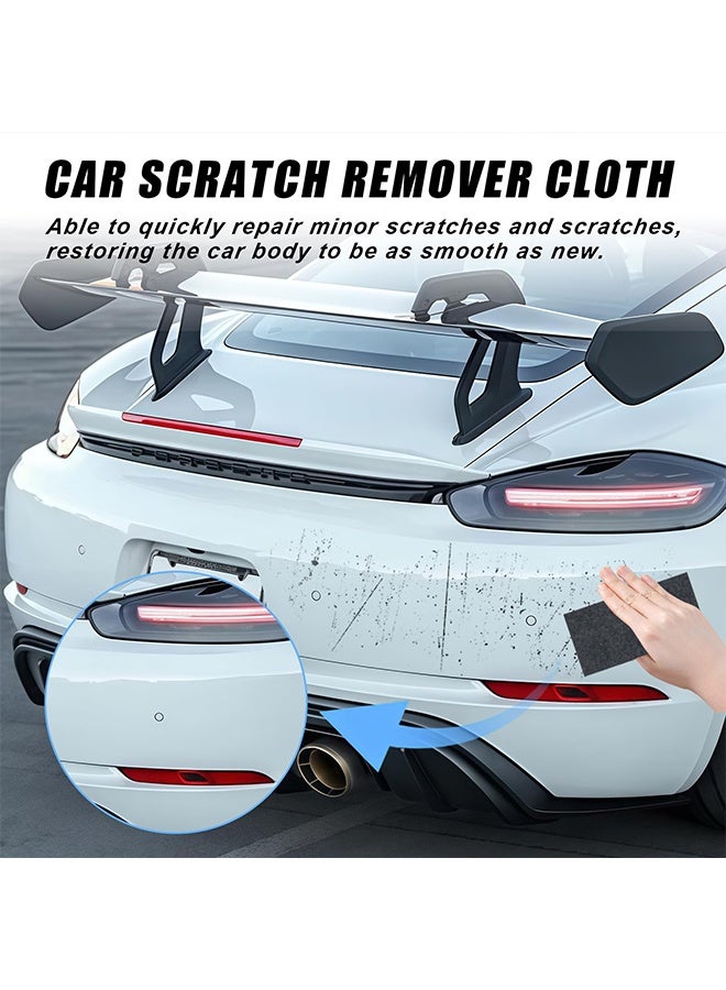 5 Pcs Nano Sparkle Cloth for Car Scratch Removal, Multi-Purpose Car Cleaning Cloth, Nanowipe for Water Spots, Paint Repair & Vehicle Surface Polishing - Image 3