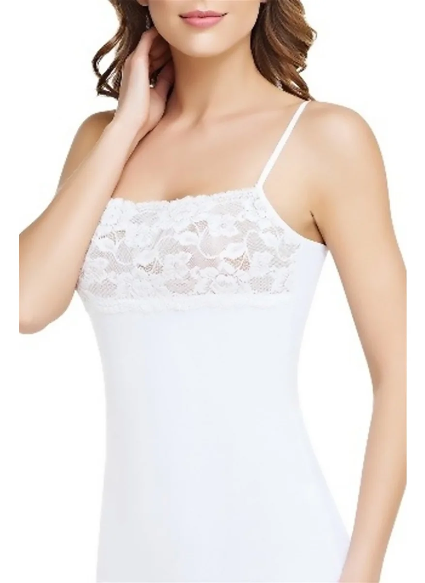 توتكو Passion 6 Pieces Rope Strap Wide Lace Women's Undershirt