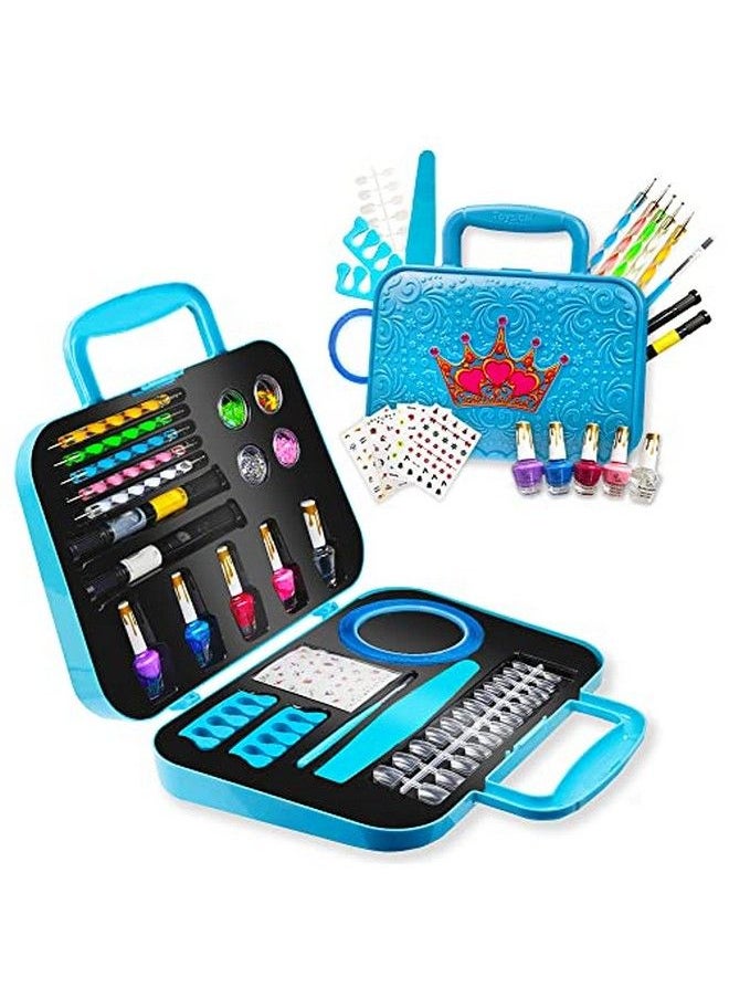 Toysical - Nail Art Kit For Girls Girls Nail Polish Sets For Kids Or Tweens Non Toxic Nail Gift Set Top Birthday Gift For Ages 6 7 8 9 10 11 12 Year Old Children Or Preteen Girls - Image 1
