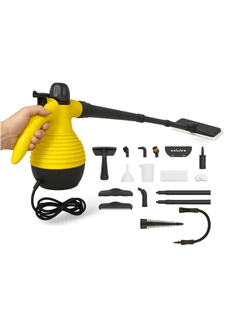 1200W Multi-Function Steam Cleaner with 9 Accessories for Deep and Safe Cleaning - Image 2