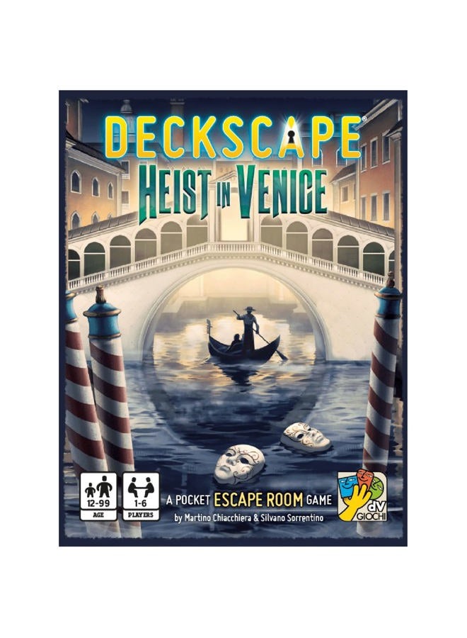 DV GIOCHI Deckscape: Heist in Venice - Image 1