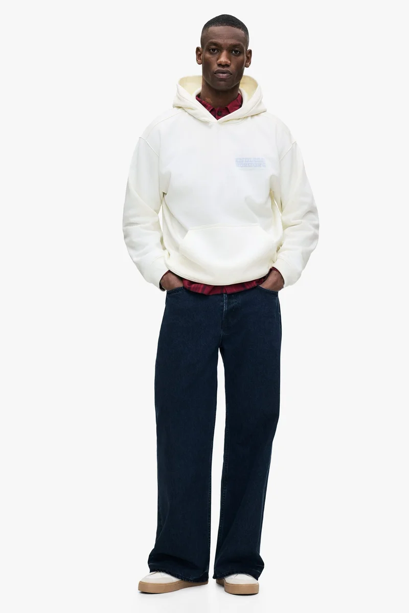 H&M Relaxed Fit Printed hoodie