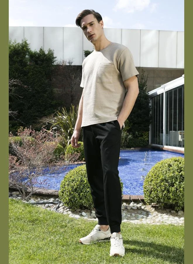 Buratti  Buratti Cotton Casual Cut Single Pocket Crew Neck T Shirt Men's T SHIRT 5902642 for Men | Best Price UAE