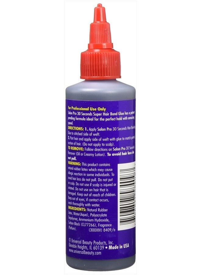 Salon Pro 30 Second Bonding Glue, 4 Ounce  - Image 2