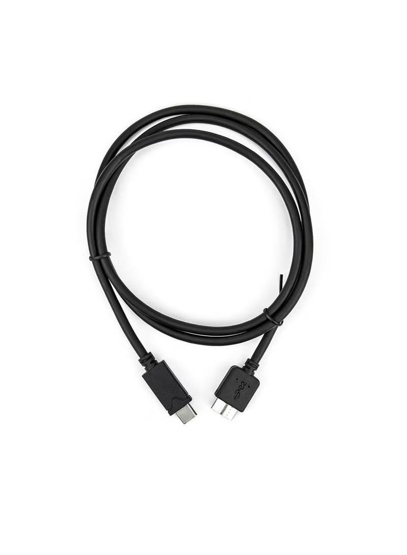 FUJISHKA USB Type-C to Micro USB 3.0 Type-B Cable 50cm – Black - Image 5