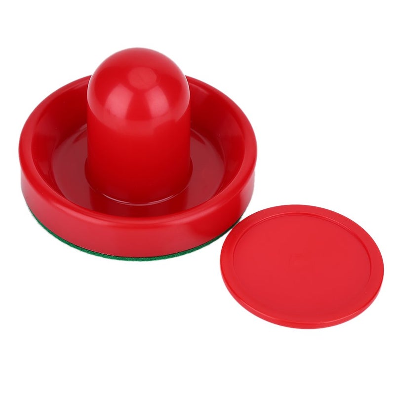 ZERONE Zerone Air Hockey Pushers, Plastic Lightweight Air Hockey Goalies Ice Pushers Pucks Tables Game Handles Ball Mallet Goalies Set (M 76mm) - Image 2