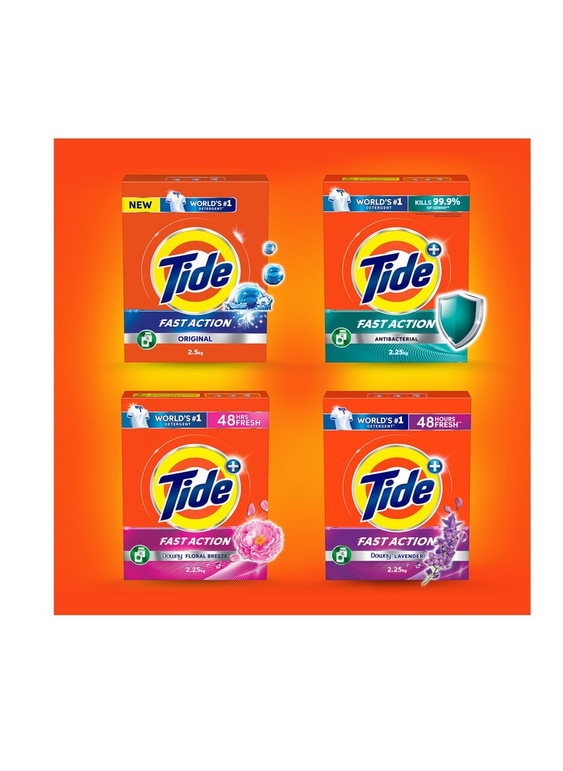 Tide - Fast Action Laundry Detergent Powder 5kg - Image 1