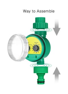 NIBEMINENT Outdoor Timed Irrigation Controller Green  - Image 3