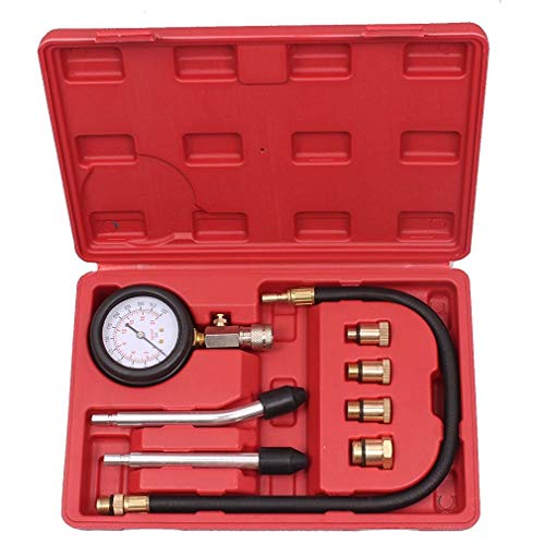 eoocvt Professional Petrol Gas Engine Cylinder Compression Tester Kit Automotive Gauge Tool - Image 1