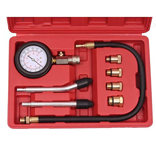 eoocvt Professional Petrol Gas Engine Cylinder Compression Tester Kit Automotive Gauge Tool - Image 2