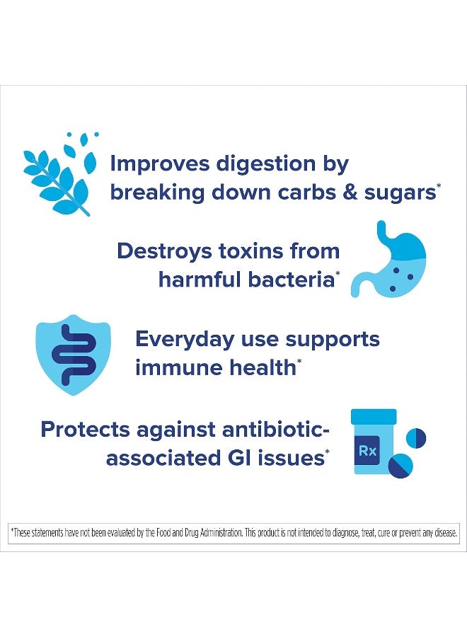 Florastor Daily Probiotic Supplement, 250Mg, Capsules 100 - Image 5