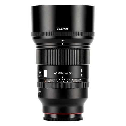 VILTROX عدسة فيلتروكس 85 مم F1.4 برو FE كاملة الإطار بؤرة تلقائية فتحة كبيرة عدسة بورتريه مع محرك هايبر VCM متوافقة مع كاميرات سوني E-Mount a7c a7RII a7RIII a7RIV a7SIII a9 FX3 A1 A93 ZVE1 - Image 1