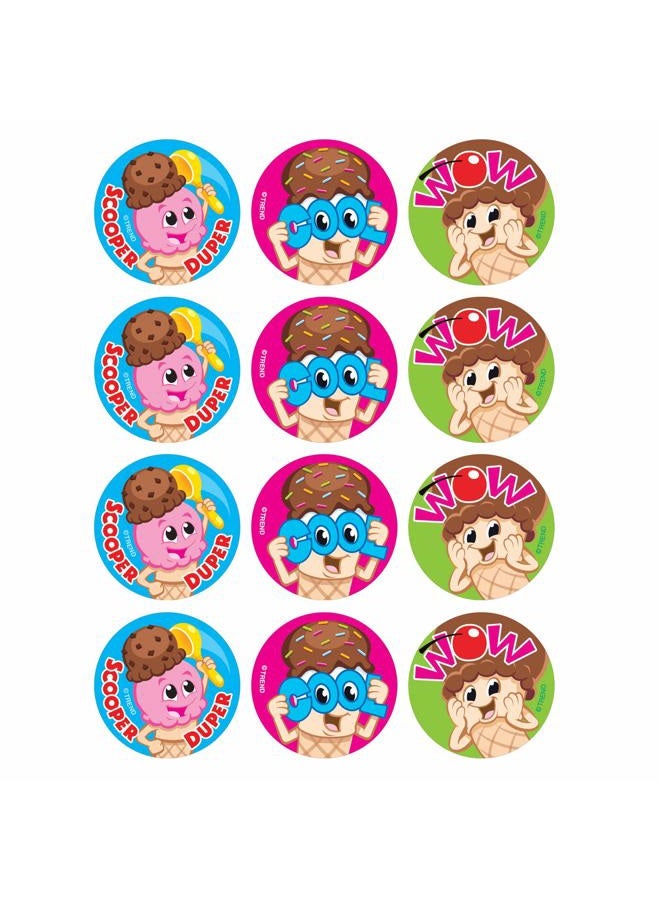 TREND enterprises, Inc. Scoop Squad/Chocolate Stinky Stickers, 48 Count 1.25" T-83304 1 - Image 2