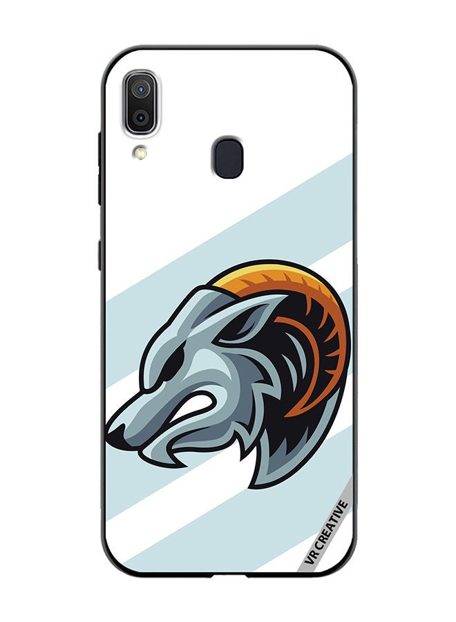 VR CREATIVE Protective Case Cover For Samsung Galaxy A30 Wild Goat Design Multicolour - Image 1