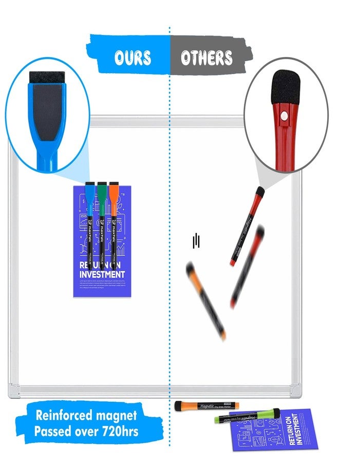 ماكتيك أقلام ماكستك المغناطيسية للمسح الجاف برأس رفيع، أقلام سبورة بيضاء مع ممحاة، 24 قلمًا ملونًا رفيع الرأس للمسح الجاف للأطفال، أقلام مسح جاف رفيعة قليلة الرائحة للوحات التقويم - Image 3
