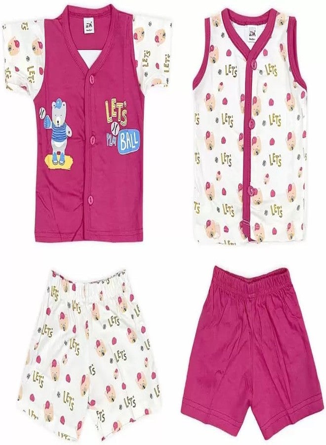 Shera Button Newborn (Pink 0-3m) - Image 2