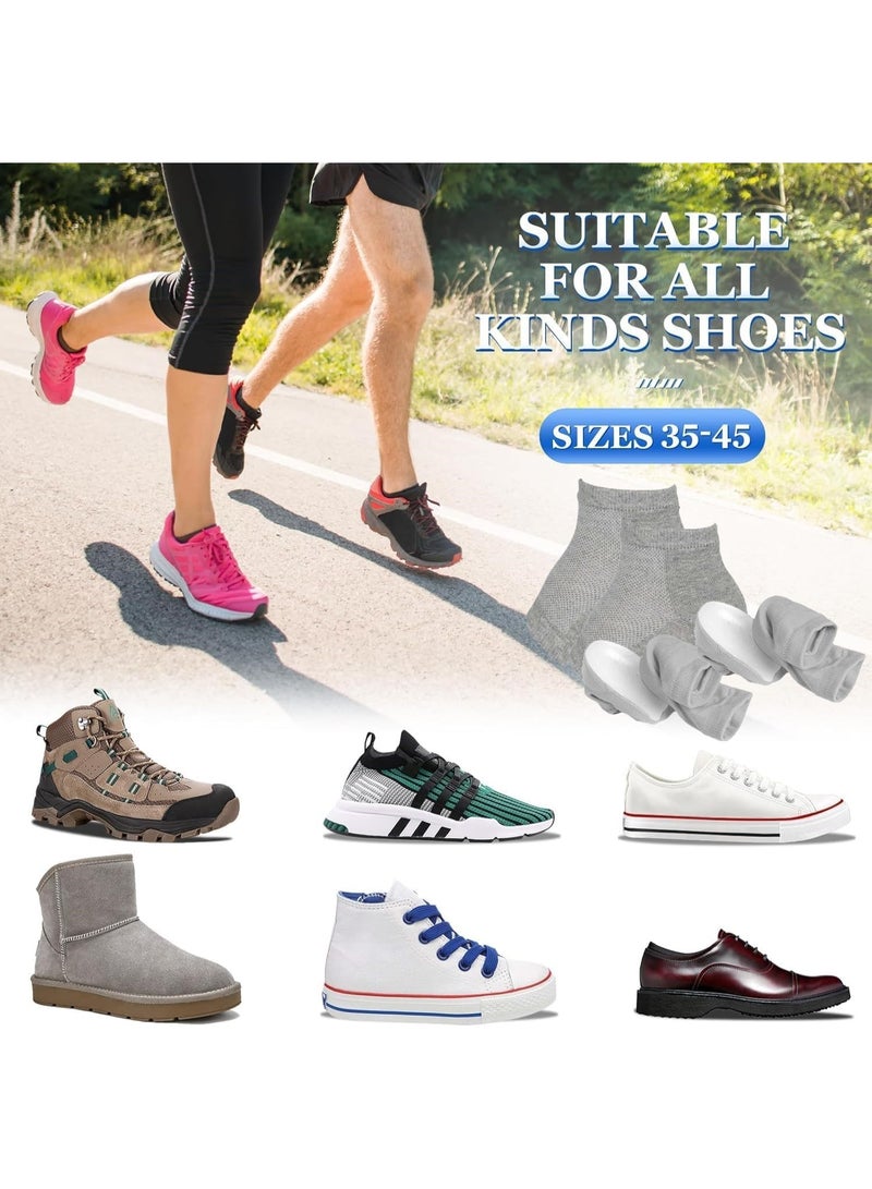 1 Pair Height Max Socks Height Max Insoles Invisible Height Increase Insole Invisible Shoe Lift Heel Pads Gel Shoe Inserts Shoe Insert Height Increase Socks for Women Men