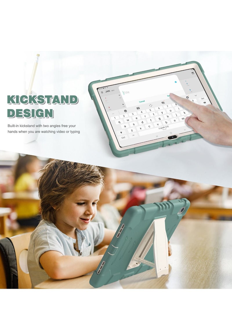 GULFLINK Shockproof High Impact Protective Case Cover with Kickstand for ipad 10th 10.9 inch 2022（A2757/A2777）Emerald green  - Image 3