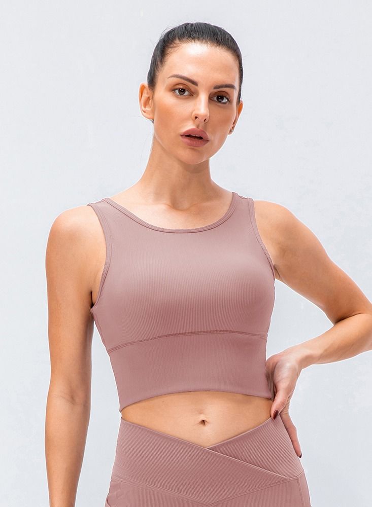 Loquat New Women Running Fitness Air tight Yoga Sports Vests  - Image 1