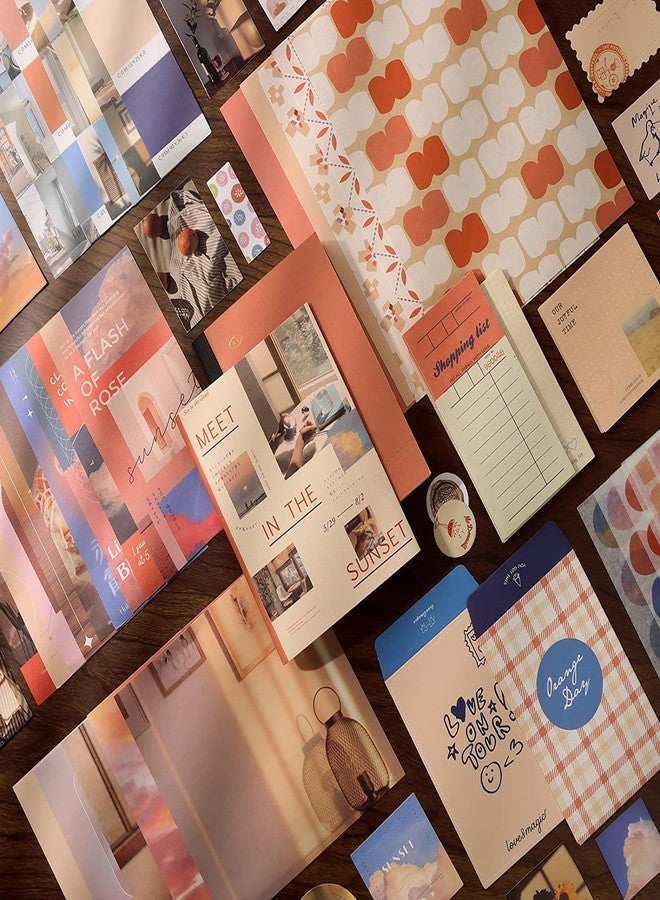 CLOSAL 346Pcs Vintage Scrapbook Stickers Pack For Art Journaling Bullet Junk Journal Planners Diy Paper Stickers Craft Kits Notebook Collage Album Aesthetic Sticker ,Multicolor - Image 3