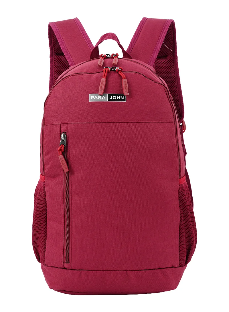 PARAJOHN Parajohn 19 Inch School Backpack, Lightweight Water Resistant School Bag for Boys & Girls with Laptop Compartment, Red