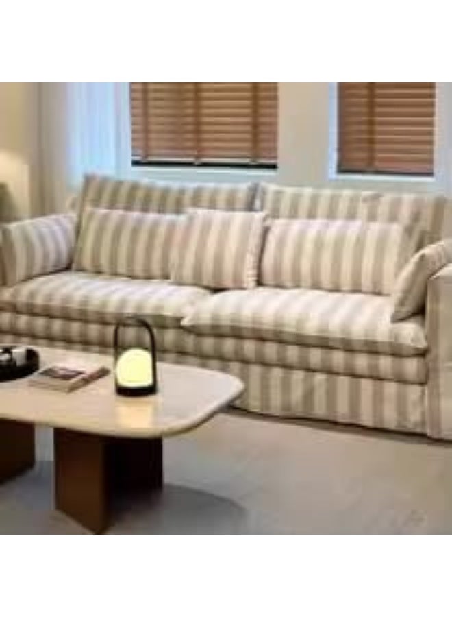 Poppins HOME Modern Sofa â€“ Comfortable European Ergonomic Sofa Chair for Living Room, Bedroom or Lounge (2 SEATER) - Image 1