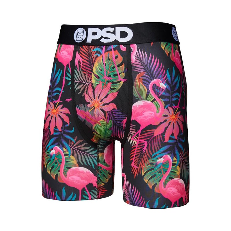 PSD Underwear Men's Flamingo Jungle Boxer Brief 3 Pack, Multi, XXL - Image 2