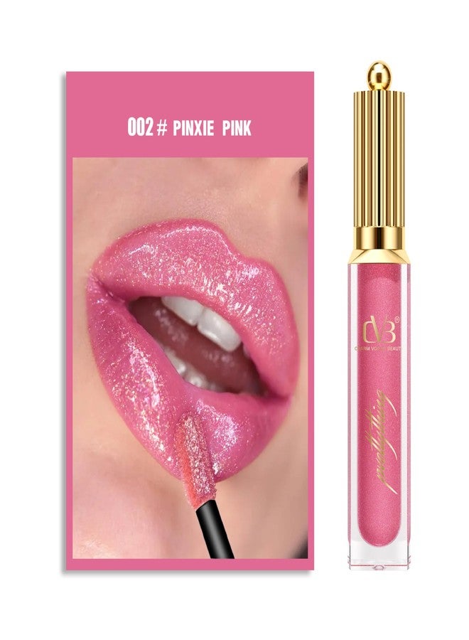 CVB Shimmer Bomb Lip Gloss with Vitamin E - Super Soft Pigment, Moisturizing, High Shine Finish | Non-Sticky & Nourishing Formula, C-158 - Image 3