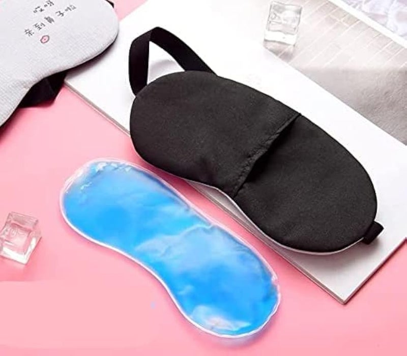 Eye Pajama With Gel Bag - Ice Eye Mask for Puffy Eyes, Dark Circles, Migraines and Sinus Pain (Little Deer) - Image 3