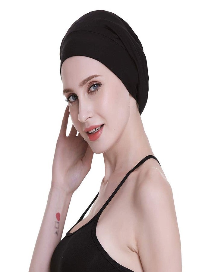 FocusCare Satin Cap 100% Mulberry Silk Lined Sleeping Hats for Natural Hair - Image 4
