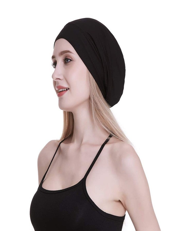 FocusCare Satin Cap 100% Mulberry Silk Lined Sleeping Hats for Natural Hair - Image 5
