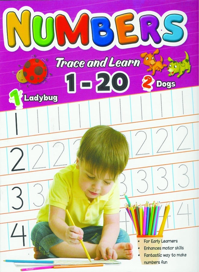 NUMBERS TRACE AND LEARN 1-20 - Image 1