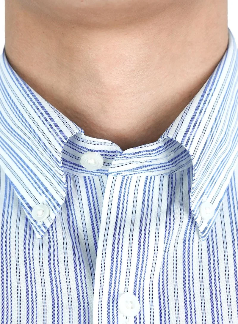 GIORDANO  Men's Wrinkle-Free Long Sleeve Cotton Oxford Shirt for Men | Best Price UAE