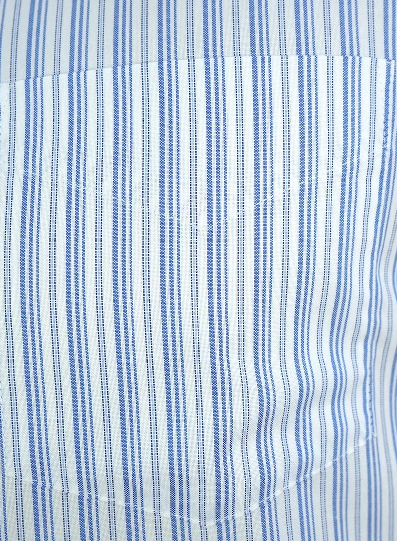 GIORDANO  Men's Wrinkle-Free Long Sleeve Cotton Oxford Shirt for Men | Best Price UAE