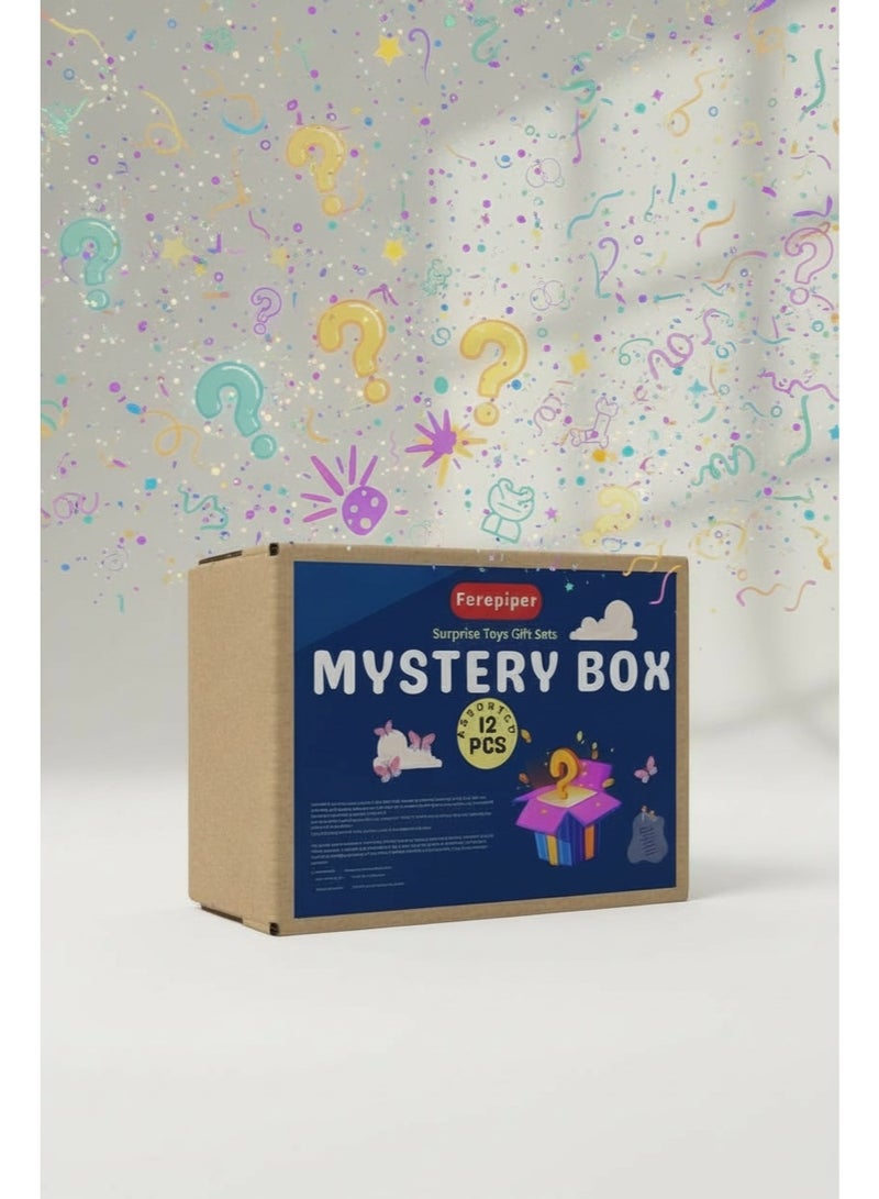 Ferepiper mystery box 12 pcs assorted cute toys gift box for kids - Image 1