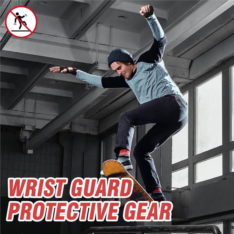 KULEDM Wrist Guard Protective Gear Wrist Brace Impact Sport Wrist Support for Skating Skateboard Snowboarding Skiing Motocross - Image 5